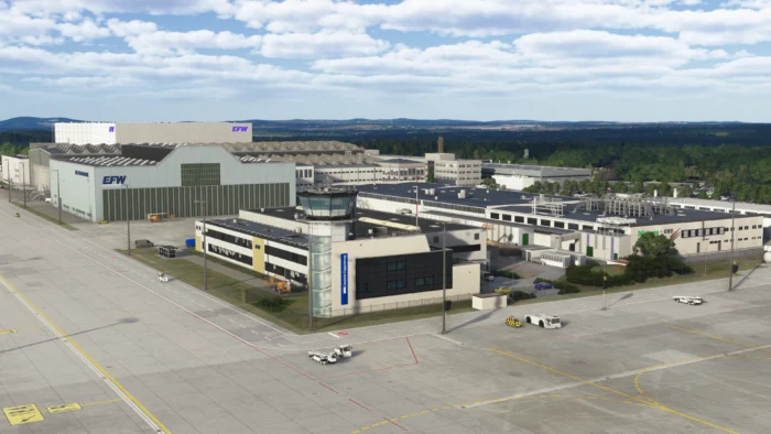Atelic's Dresden Airport for Microsoft Flight Simulator 2024/MSFS.