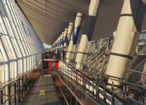 Pyreegue LEPA MSFS Terminal Interior Title