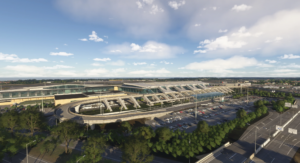 Porto Airport LPPR for MSFS 2024 by MK Studios featuring highly detailed terminal, parking areas and realistic environment