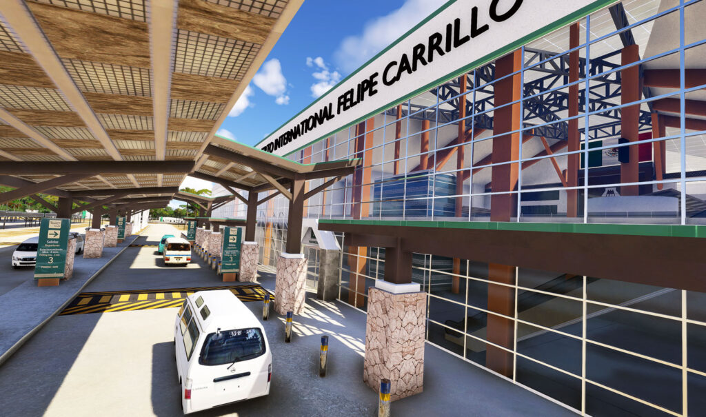 FSDG Tulum MMTL for MSFS Terminal