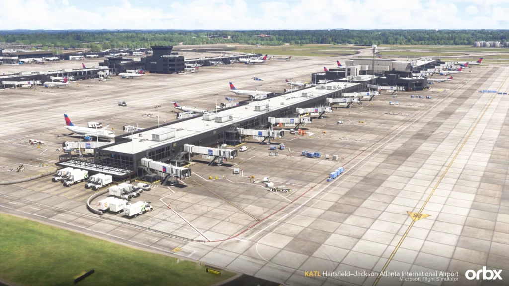 Orbx Atlanta KATL MSFS Apron 2