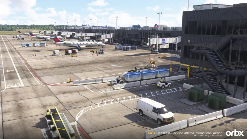 Orbx Atlanta KATL MSFS Apron 3