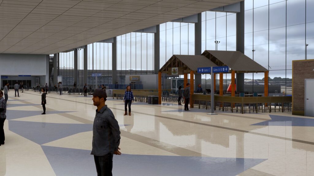 MK Studios KFLL for MSFS Terminal Interior