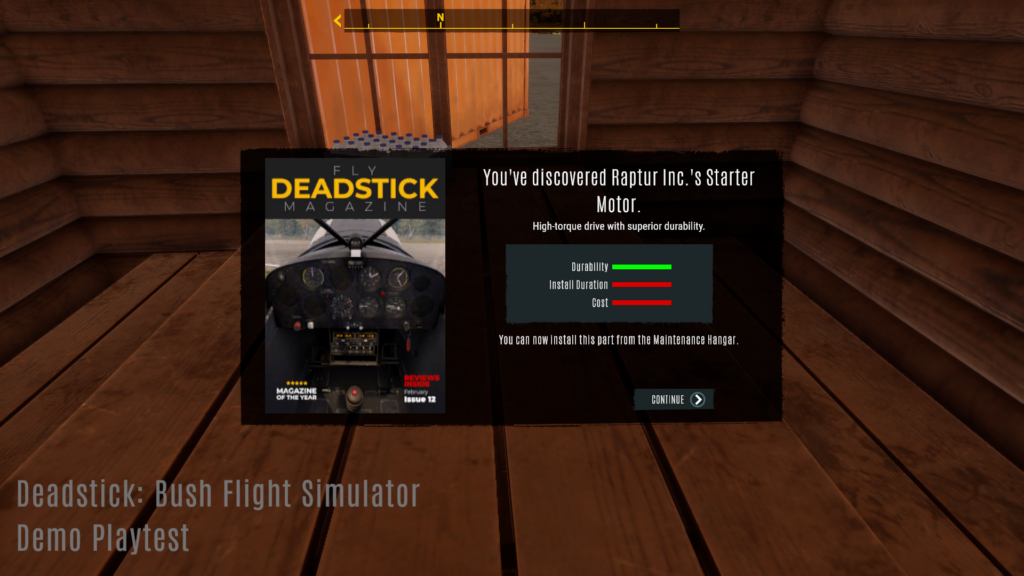 image showing the discovery of an upgrade magazine