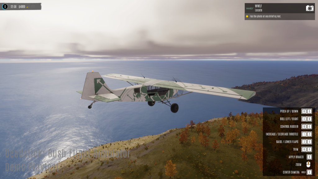 image showing a bug where the aircraft's rear door and hatches opened in flight after a stall test