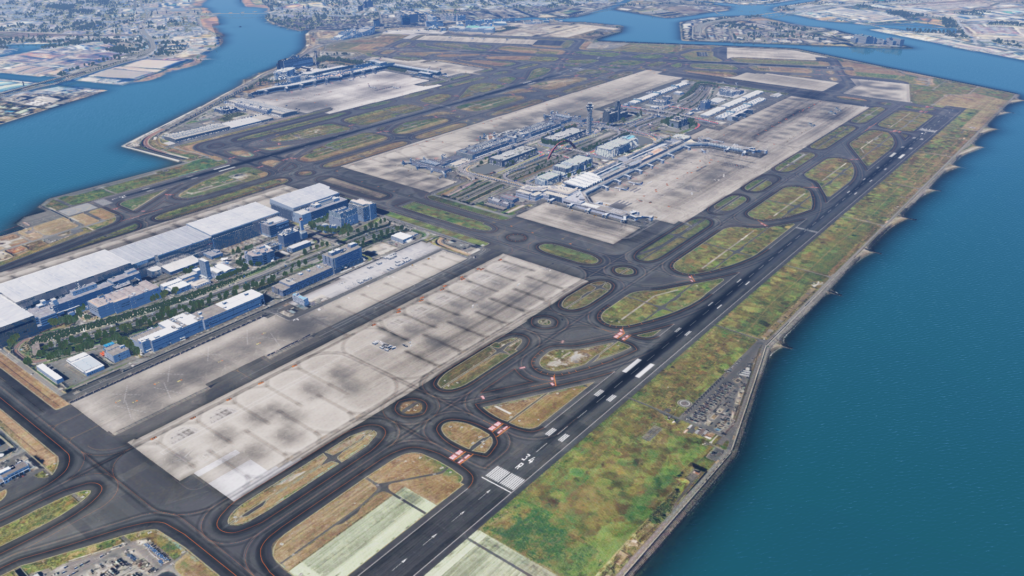 Axonos Tokyo Haneda X-Plane Airport Area