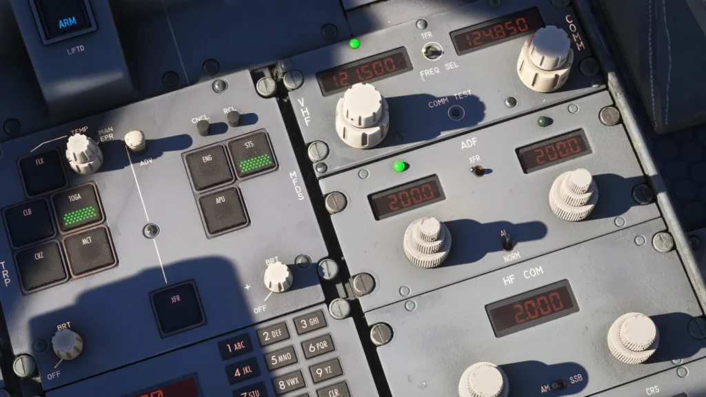Just Flight Fokker 70 Fokker 100 Centre Pedestal