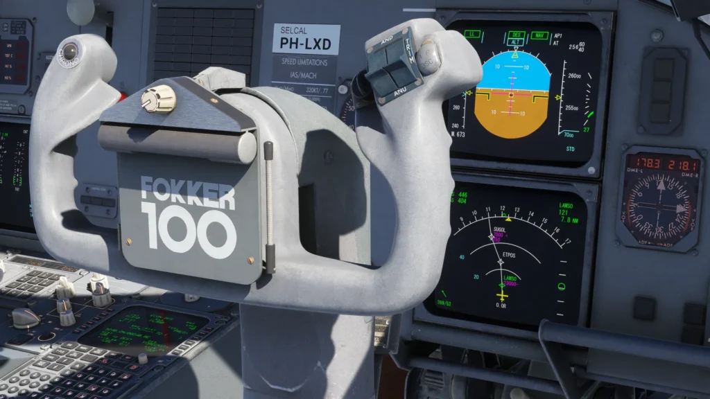Just Flight Fokker 70 Fokker 100 Navigation Display ND