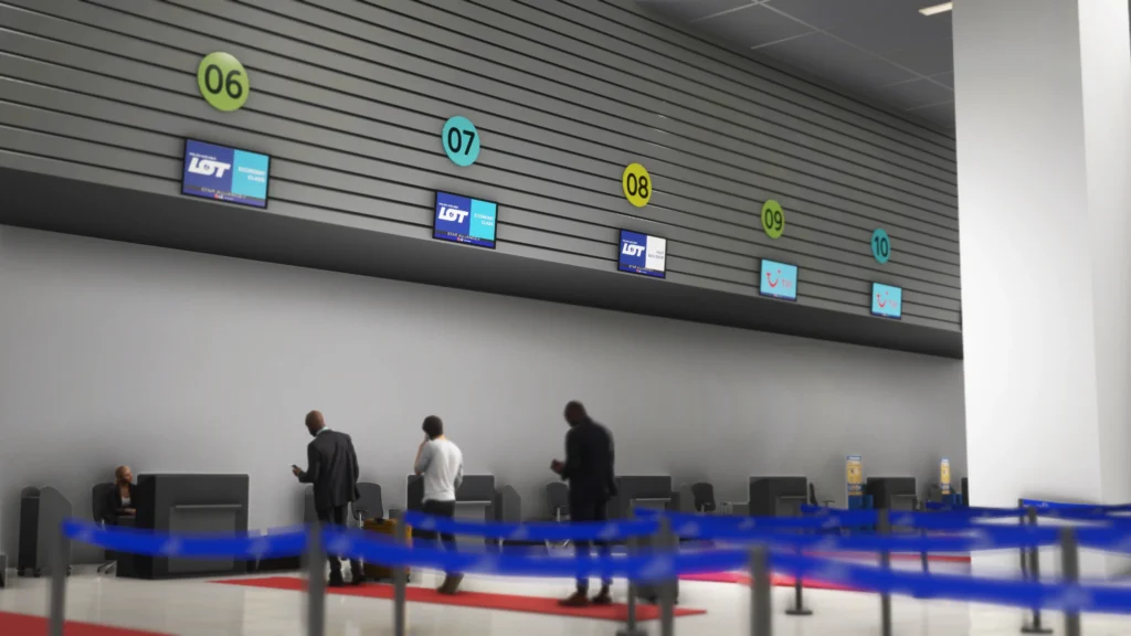 iniBuilds Zakynthos LGZA MSFS 2024 Terminal Interior