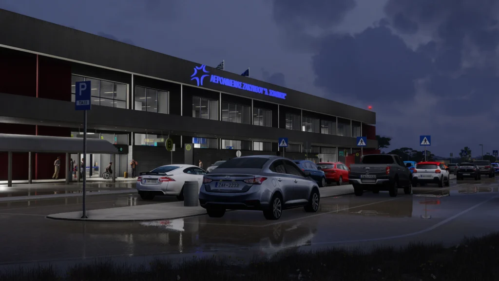 iniBuilds Zakynthos LGZA MSFS 2024 Terminal Landside