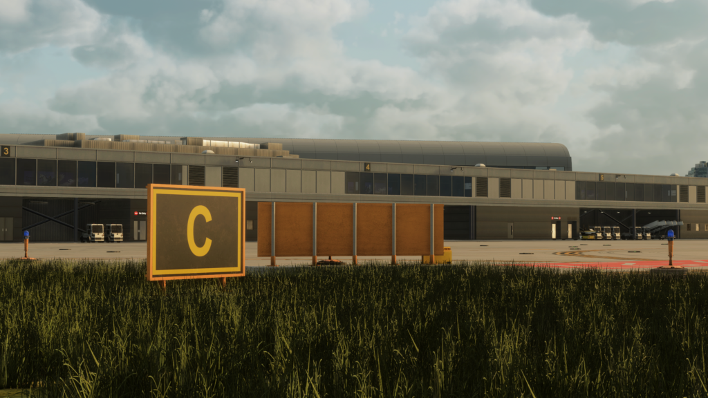 iniBuilds EGLC MSFS 2024 Apron