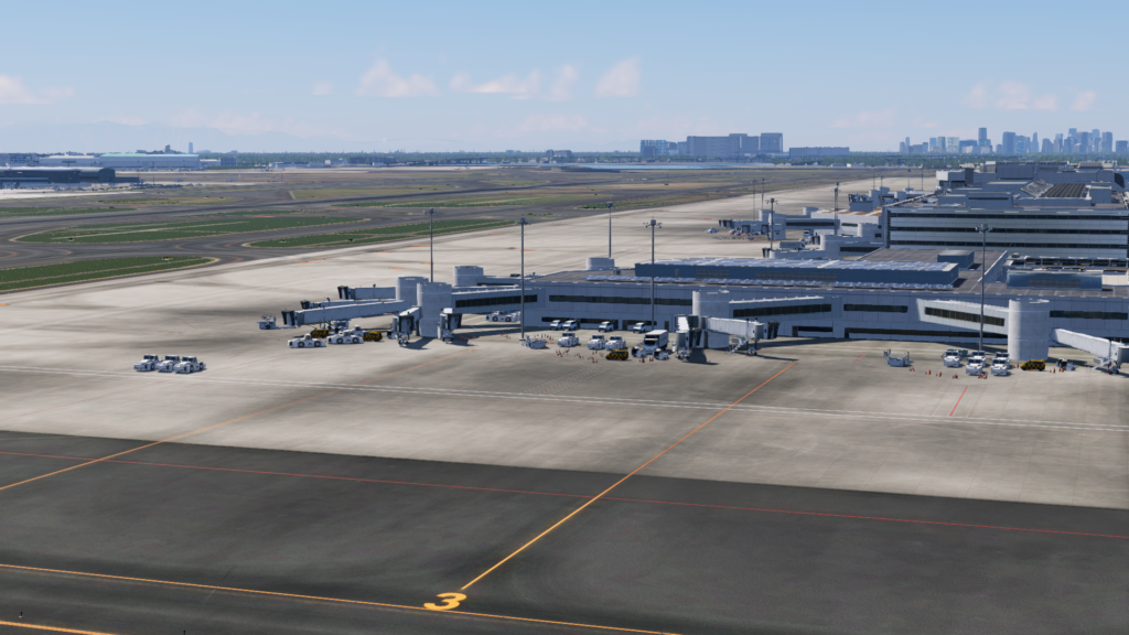Axonos Tokyo Haneda X-Plane Apron