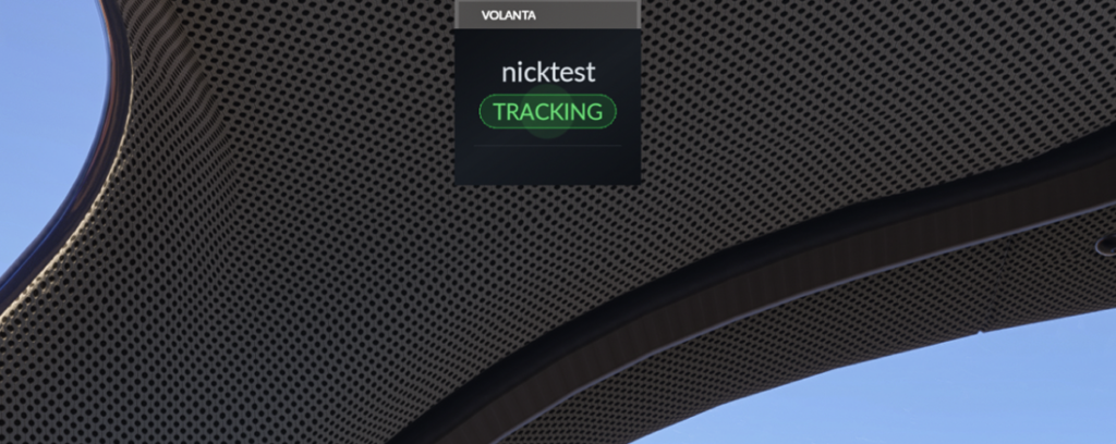 Volanta Xbox tracking status