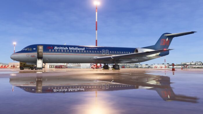 Just Flight Fokker F700 & Fokker F100 MSFS Title