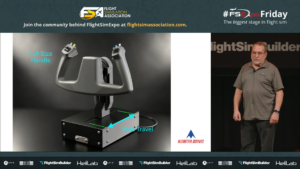 Altimeter Motives new flight simulator yoke prototype displayed at FSExpo 2026