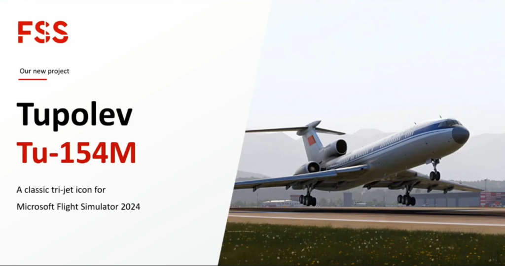 FlightSim Studio unveils the Tupolev Tu-154M for Microsoft Flight Simulator 2024 at FSExpo 2026