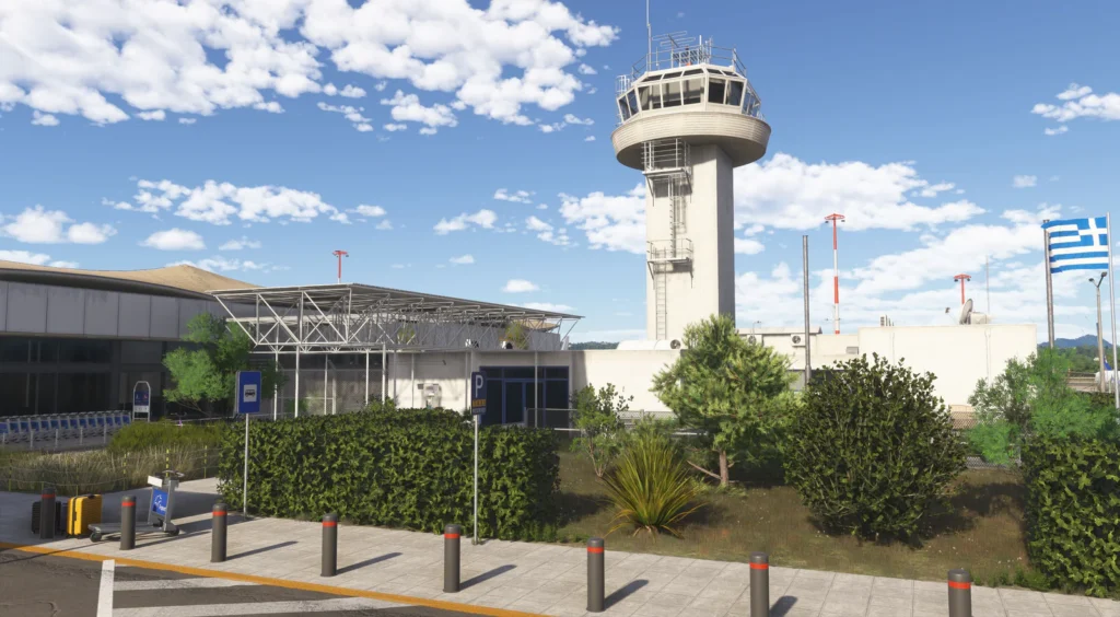 Gaya Studios LGKR MSFS 2024 Airport Control Tower