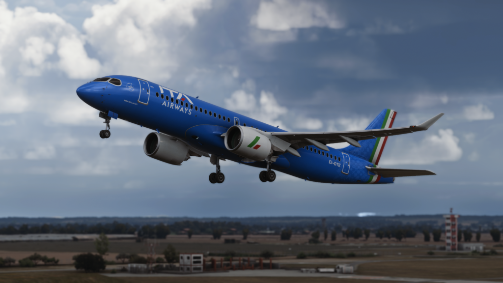 Synaptic Simulations Airbus A220 MSFS ITA Airways