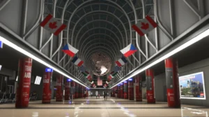 iniBuilds KORD MSFS 2024 Title Terminal Interior Hall