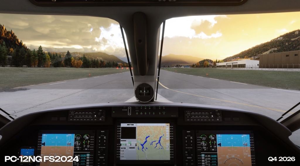 SimWorks Studios Pilatus PC-12NG cockpit preview coming to Microsoft Flight Simulator 2024