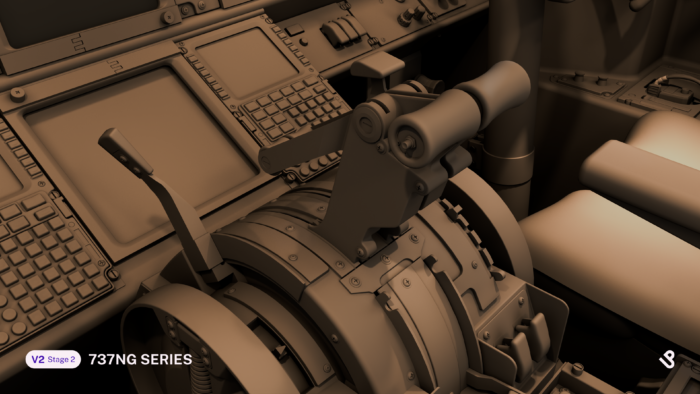 LevelUP 737NG aircraft preview in X-Plane 12