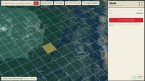 Project Airports claim map showing available airport locations for Microsoft Flight Simulator creators