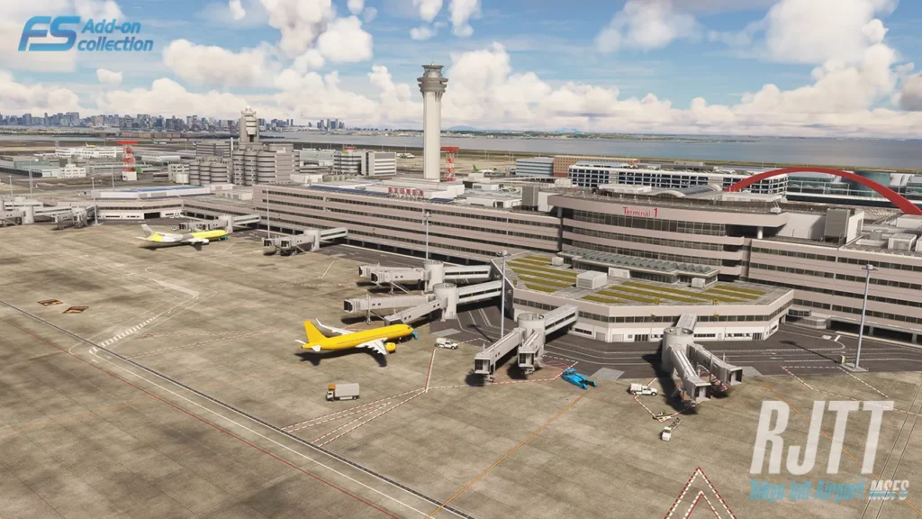 Birdseye view of Tokyo Henda Apron