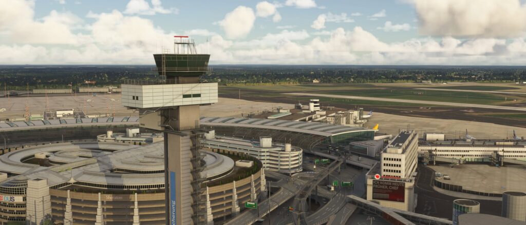 JustSim Dusseldorf EDDL MSFS 2024 Control Tower