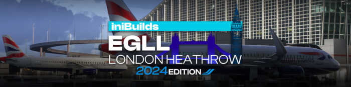 iniBuilds london heathrow EGLL multi jetway update