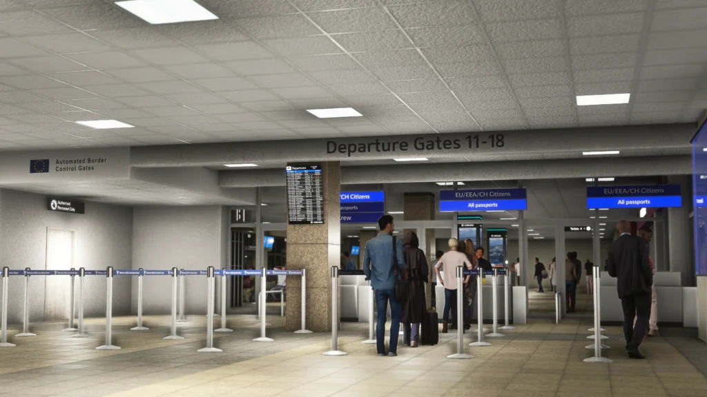 iniBuilds LMML MSFS 2024 Terminal Interior