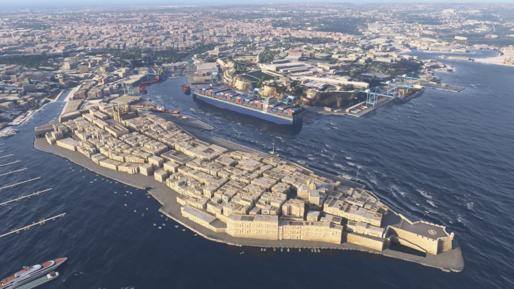 iniBuilds LMML MSFS 2024 Town of Luqa