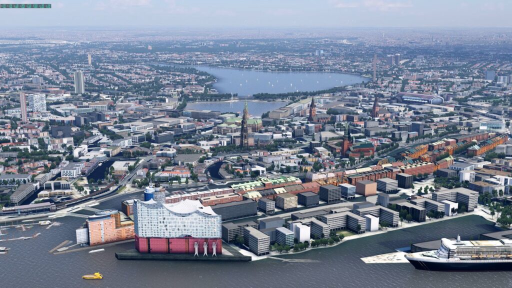 SimHeaven X-World Pro X-Plane 12 Hamburg, Germany