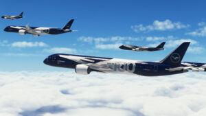 MSFS2024 Lufthansa 100th Anniversary LIveries