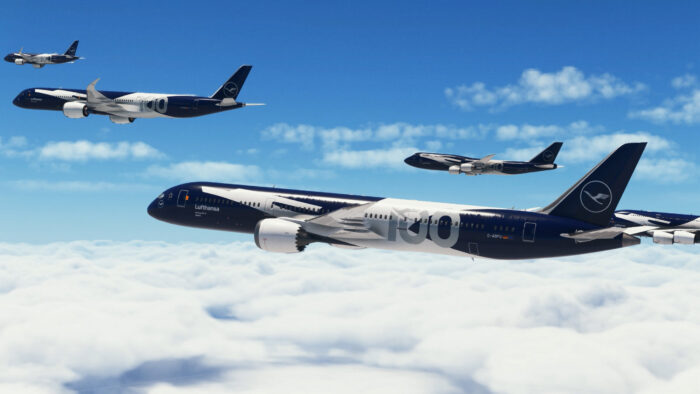 MSFS2024 Lufthansa 100th Anniversary LIveries