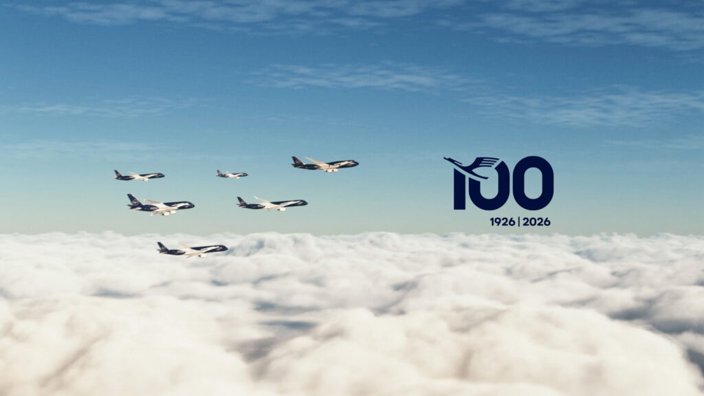 Lufthansa 100th Anniversary Livery Collection formation shot