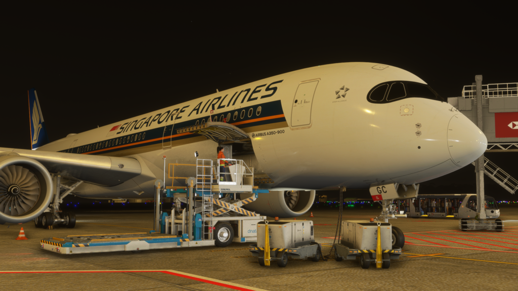 MSFS 2024 Top 5 Airliners A350 on ground