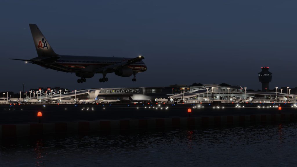 bluebird simulations 757 landing 