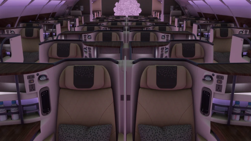 iniBuilds A380 Airliner MSFS 2024 Release Cabin First Class