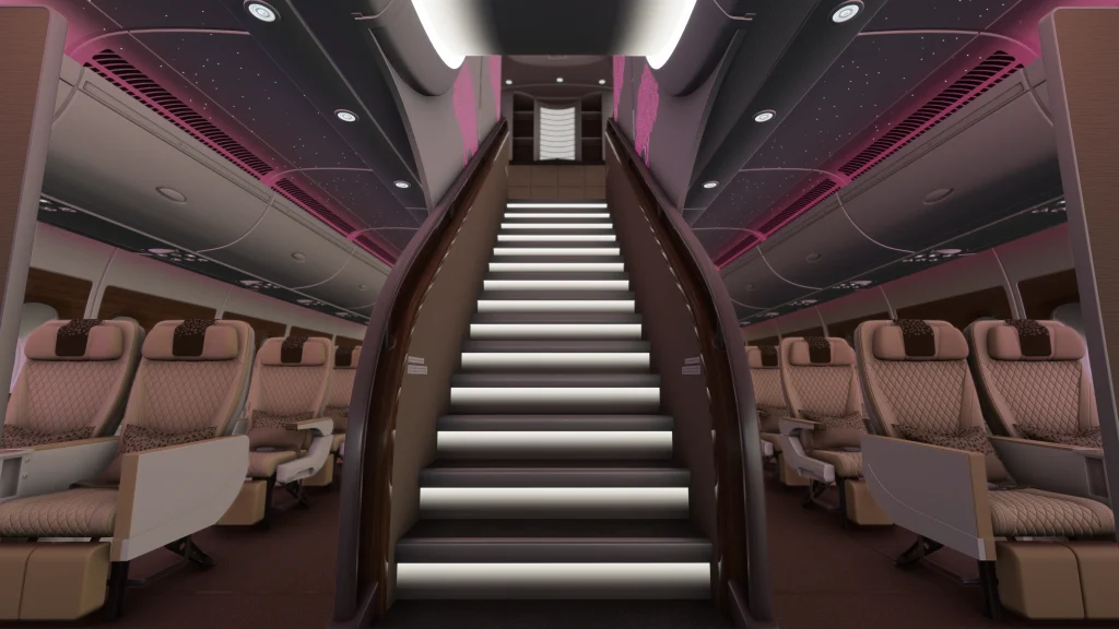 iniBuilds A380 Airliner MSFS 2024 Release Cabin Stairs