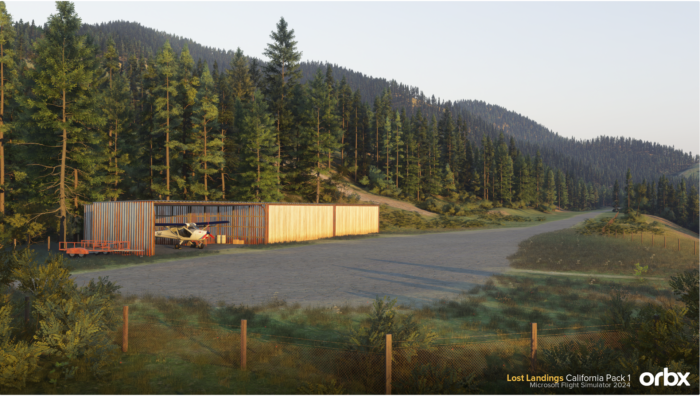 Orbx Lost Landings Airstrip and Hangar