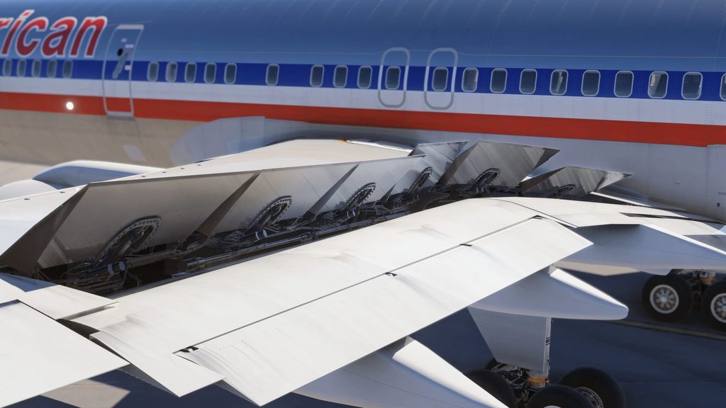 BlueBird 757 MSFS Release Wing details
