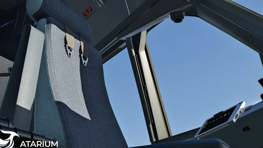 ToLiss and Atarium Liveries A339 Cockpit Rework Seats