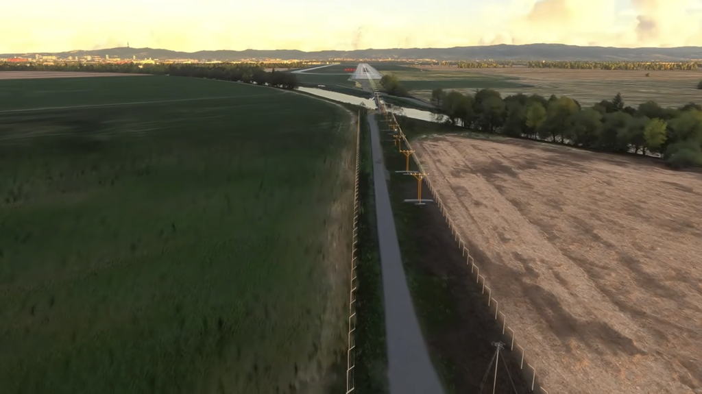FPS Bratislava LZIB MSFS Runway 31 Approach