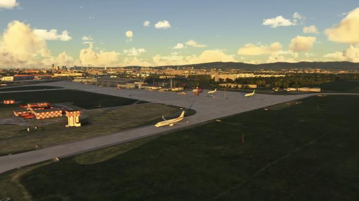FPS Bratislava Airport LZIB MSFS Title