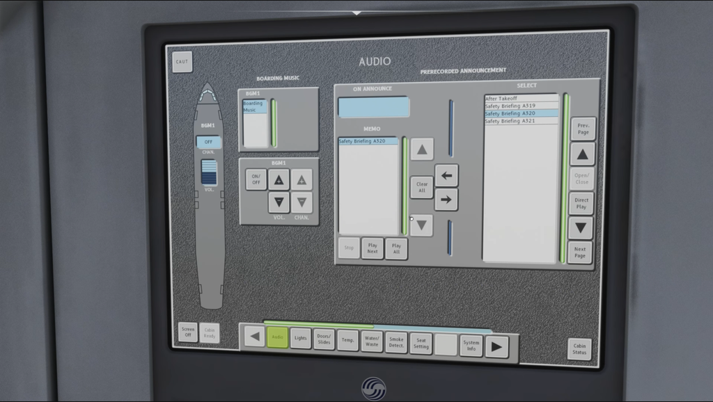 Fenix Simulations Airbus A320 v3 CIDS and FAP