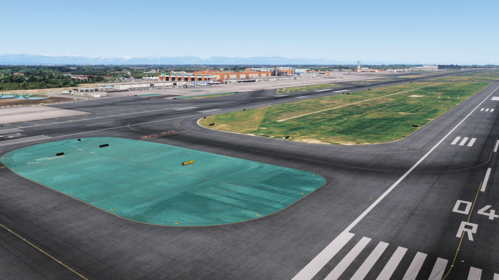 Atelic VCE runways and apron