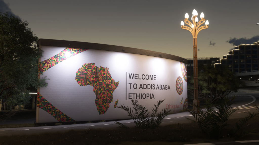 iniBuilds HAAB terminal sign