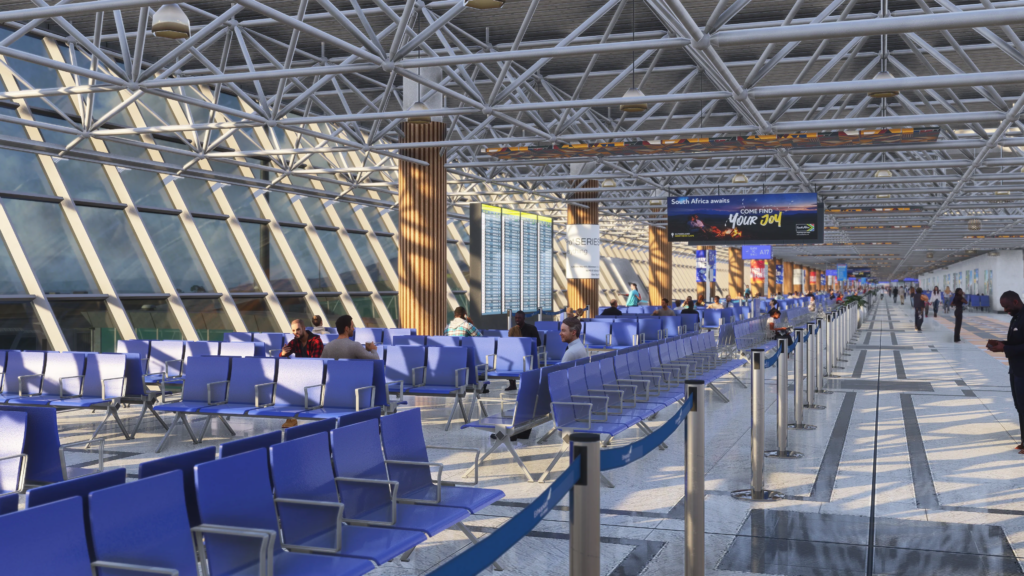 iniBuilds HAAB terminal modelled interior