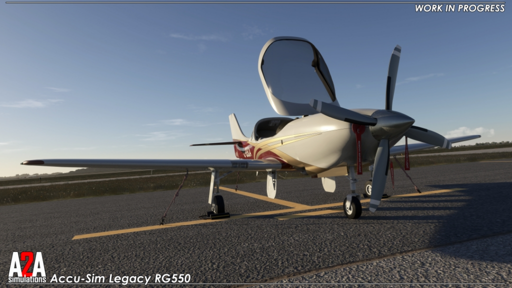 RG550 A2A on the ground